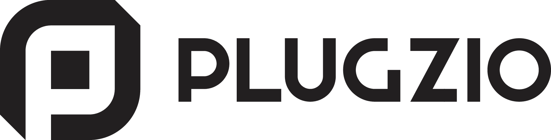 Plugzio Horizontal wordmark